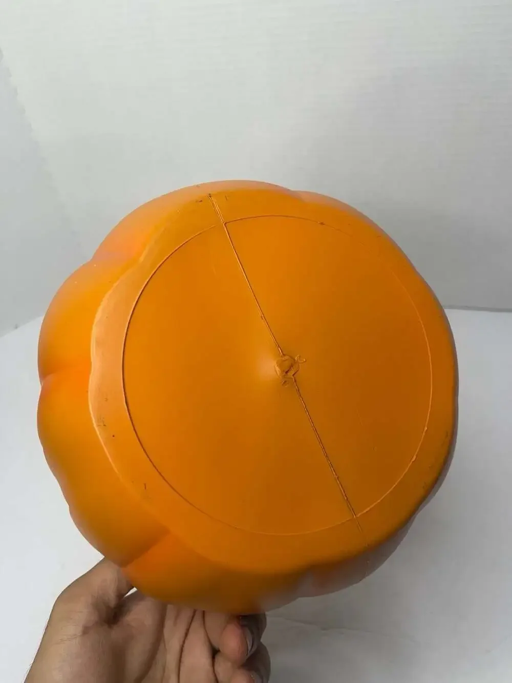 Gemmy Light Up Halloween Pumpkin Jack O Lantern 9” Battery Operated Works!